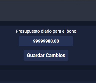 saldo disponible para bono