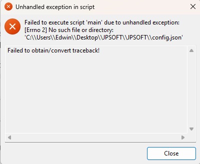 error