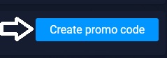 opción create promo code